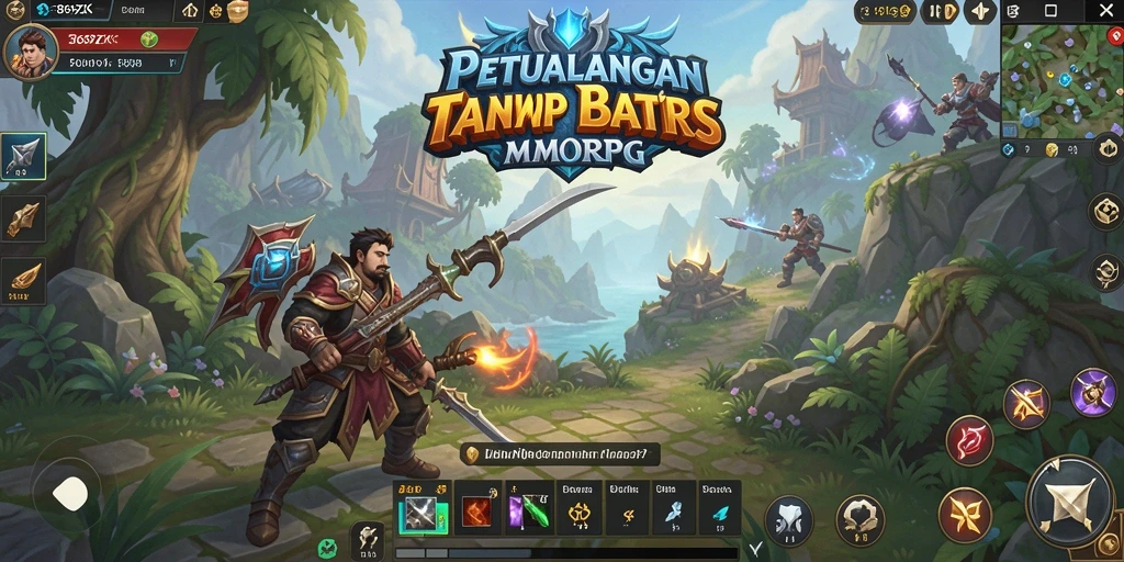 Screenshot utama 369ZK menampilkan aksi seru dalam dunia MMORPG.