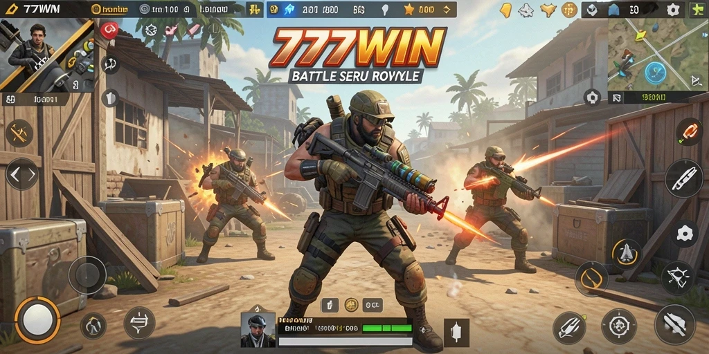 Tampilan mendebarkan pertempuran di arena Battle Royale