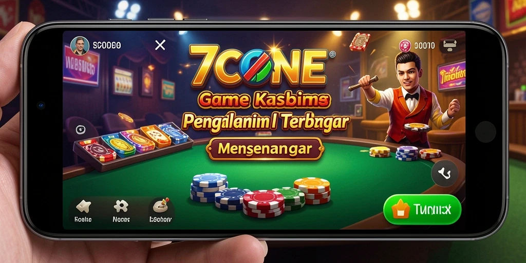 Tangkapan layar gameplay seru 7CONE yang penuh aksi Kasino.