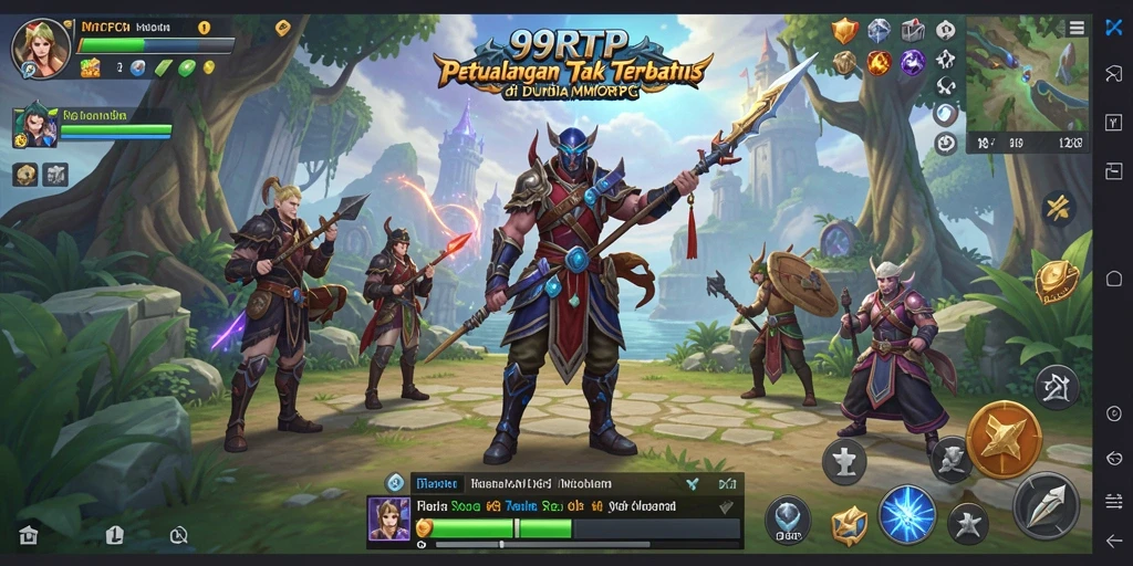 Tampilan gameplay 99RTP yang menarik dengan aksi petualangan seru.
