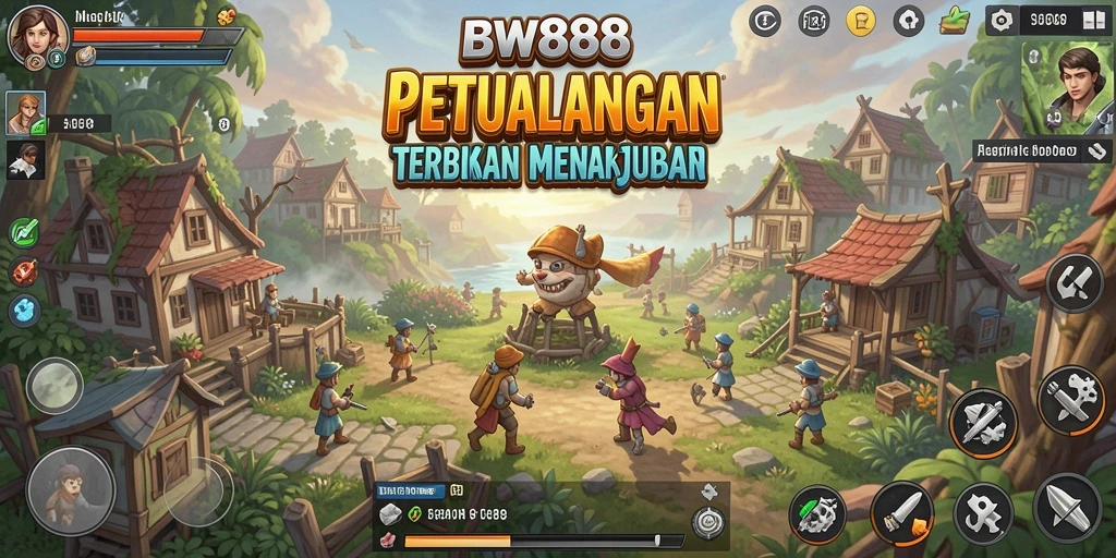 Gameplay menarik di dunia terbuka BW888 yang memukau.