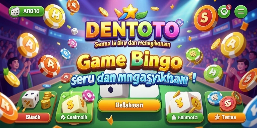 Tampilan gameplay seru DENTOTO yang memikat.