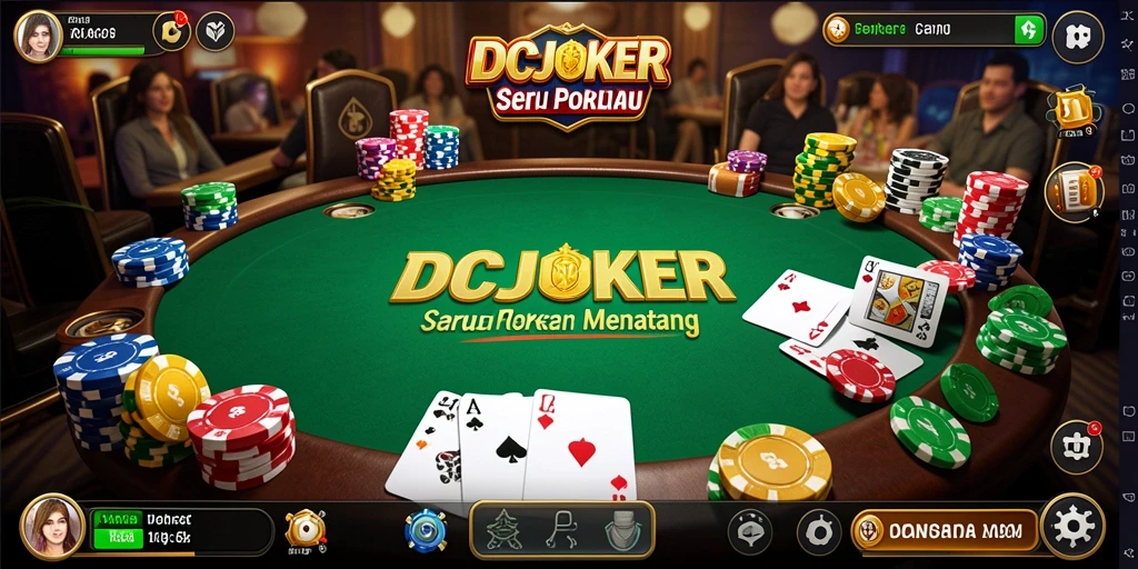 Tampilan gameplay seru di IDCJOKER dengan pemain bersaing.