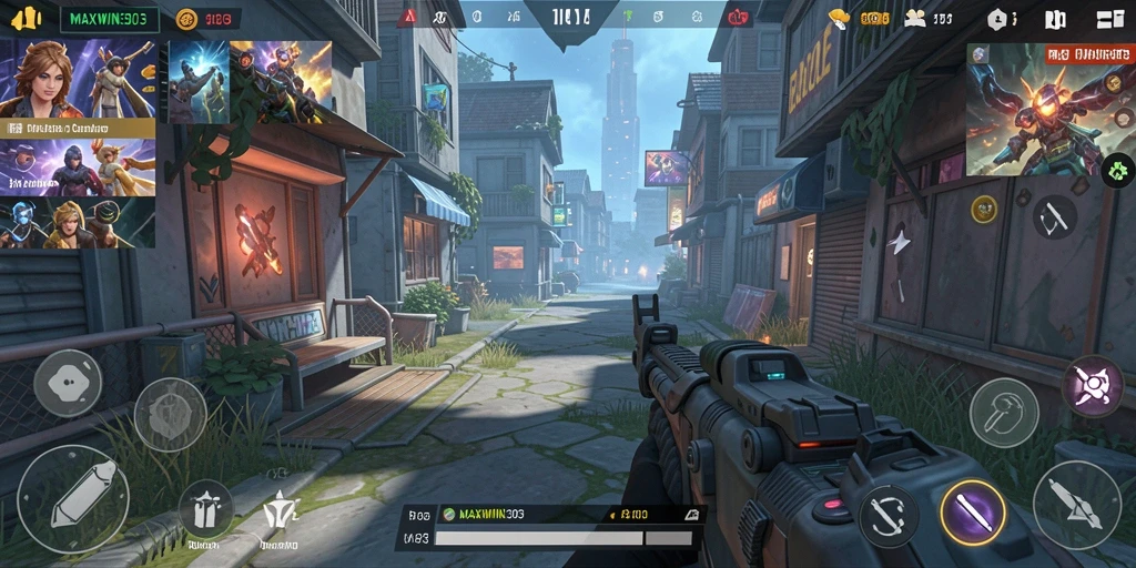 Screenshot menunjukkan gameplay mendalam dari MAXWIN303 dengan grafik menarik.