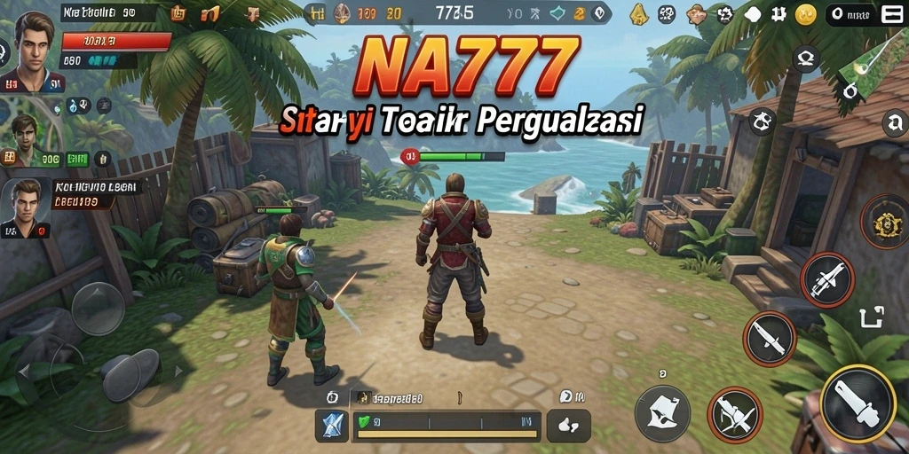 Tampilan gameplay NA777 yang menegangkan dalam aksi strategi.