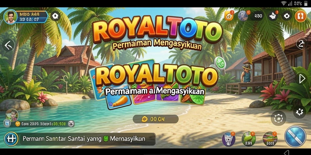 Tampilan seru gameplay ROYALTOTO yang menghibur.