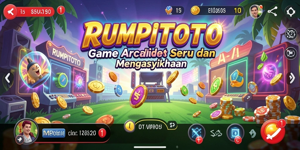 Screenshot dari gameplay RUMPITOTO yang seru dan menantang.