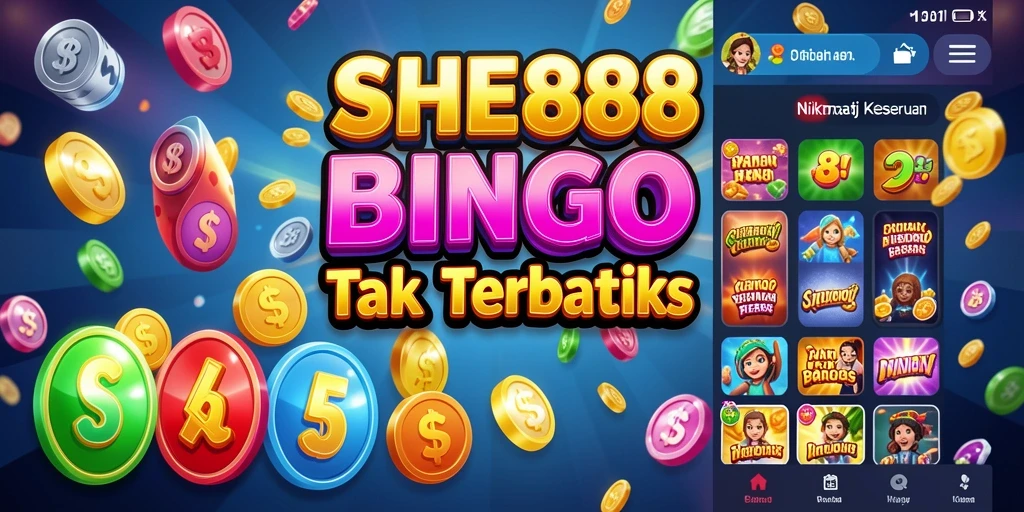 Tampilan gameplay seru dalam permainan Bingo SHE888.