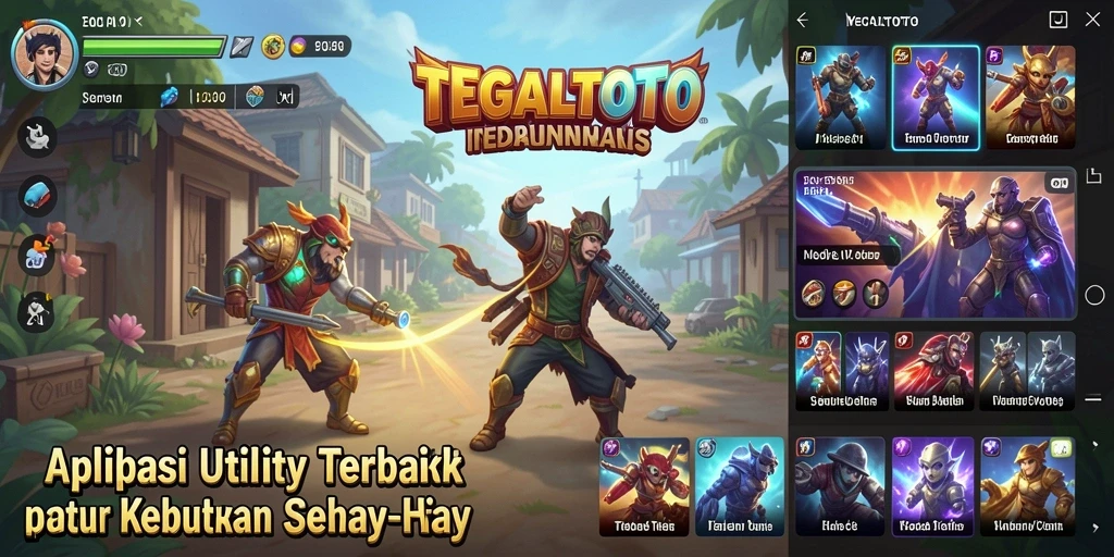 Tampilan user-friendly TEGALTOTO saat digunakan untuk kebutuhan sehari-hari.