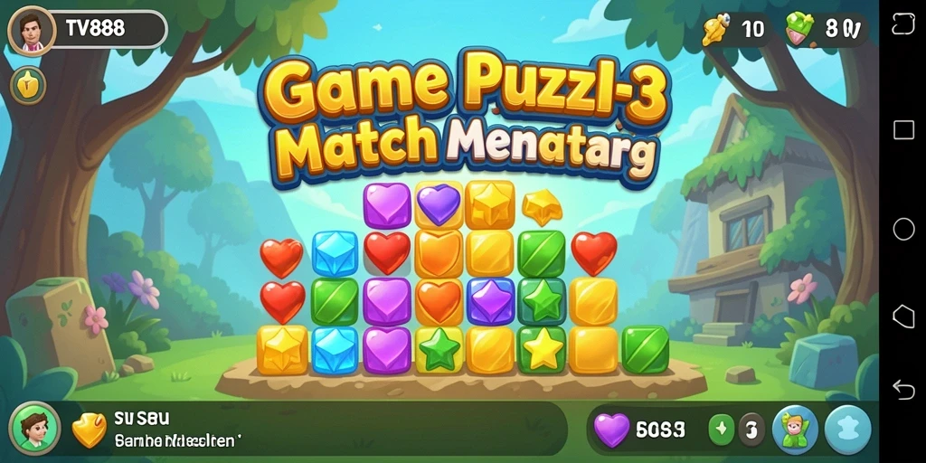 Tangkapan layar gameplay TV888 yang seru dan menantang.