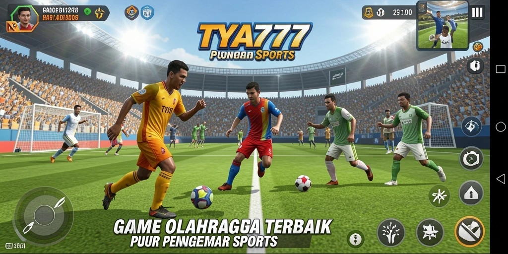 Tampilan gameplay seru dalam TYA777 dengan berbagai olahraga.